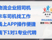 招聘司机的平台,探索热门招聘司机平台的职业机遇